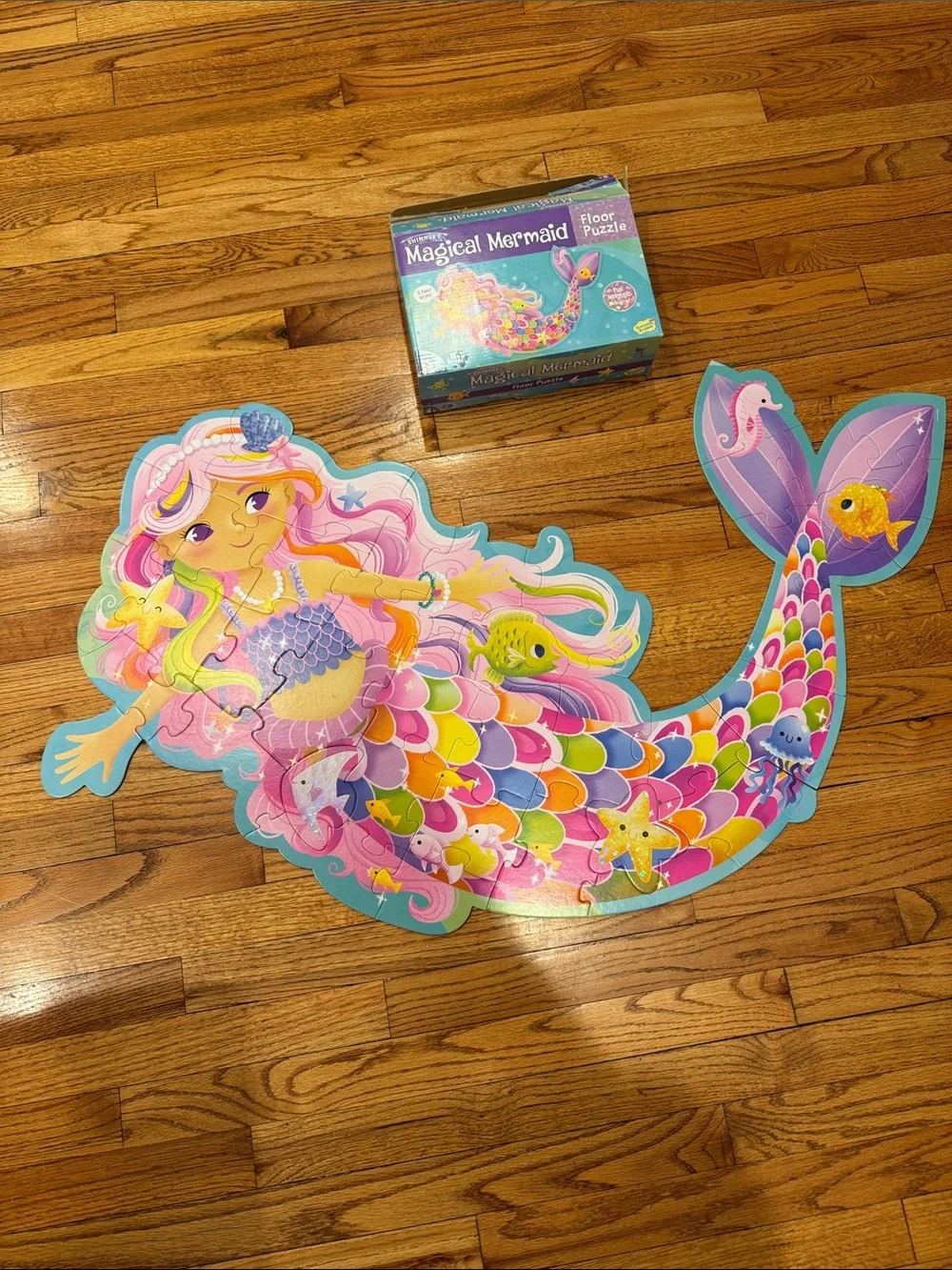 Magical Mermaid Floor Puzzle 3+